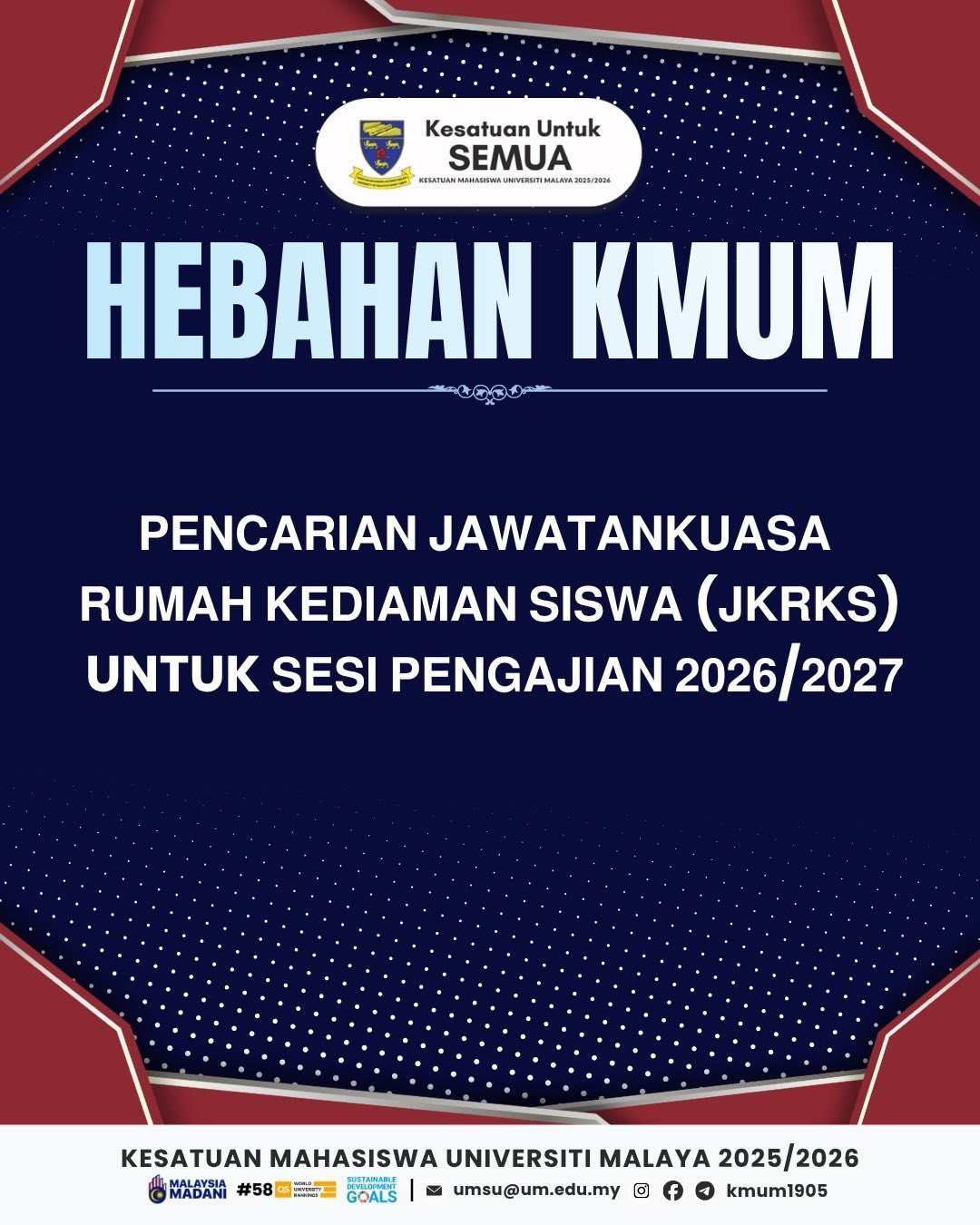 Applications for the committee, opened